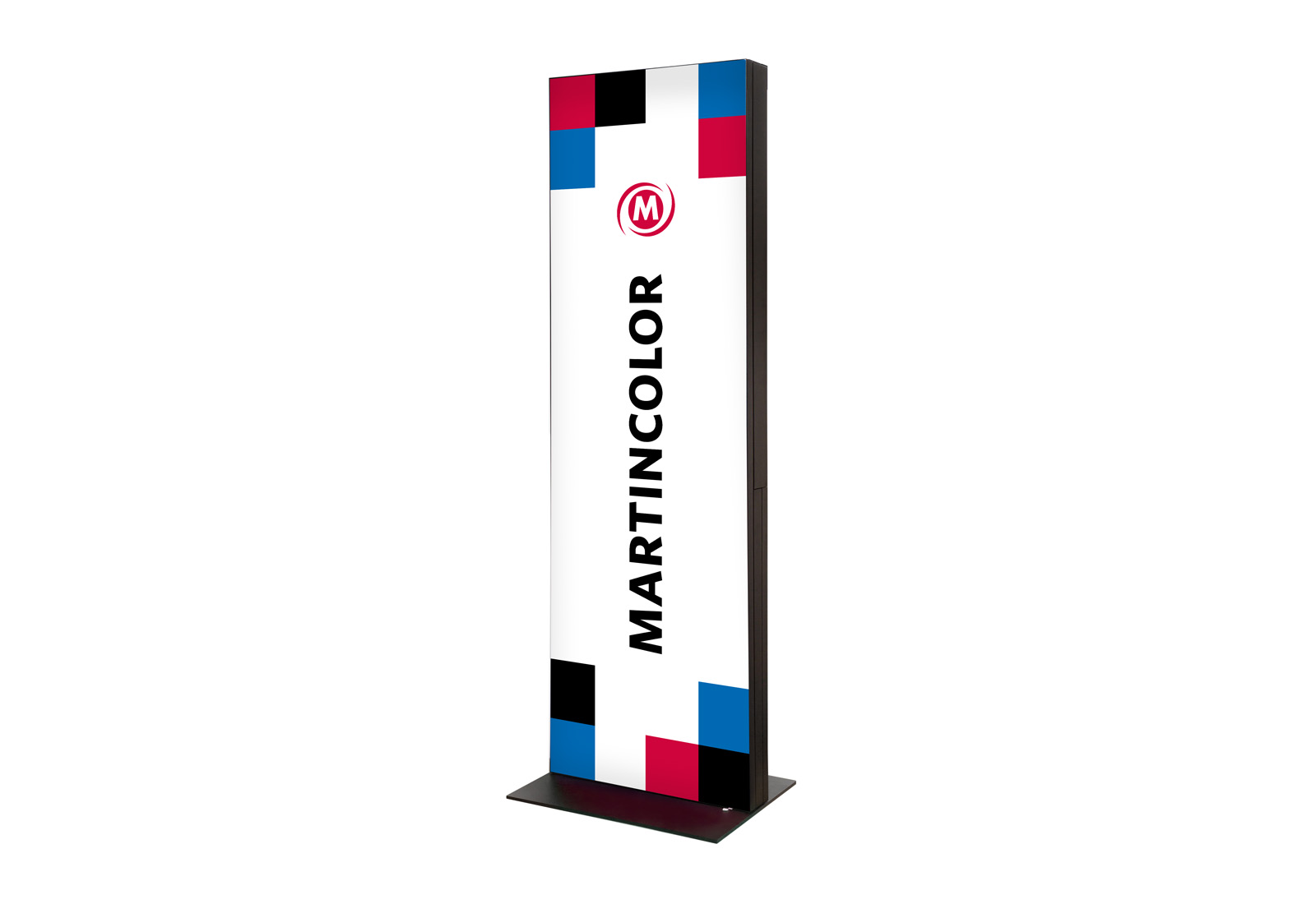 Digital info pillar FABRIC Example