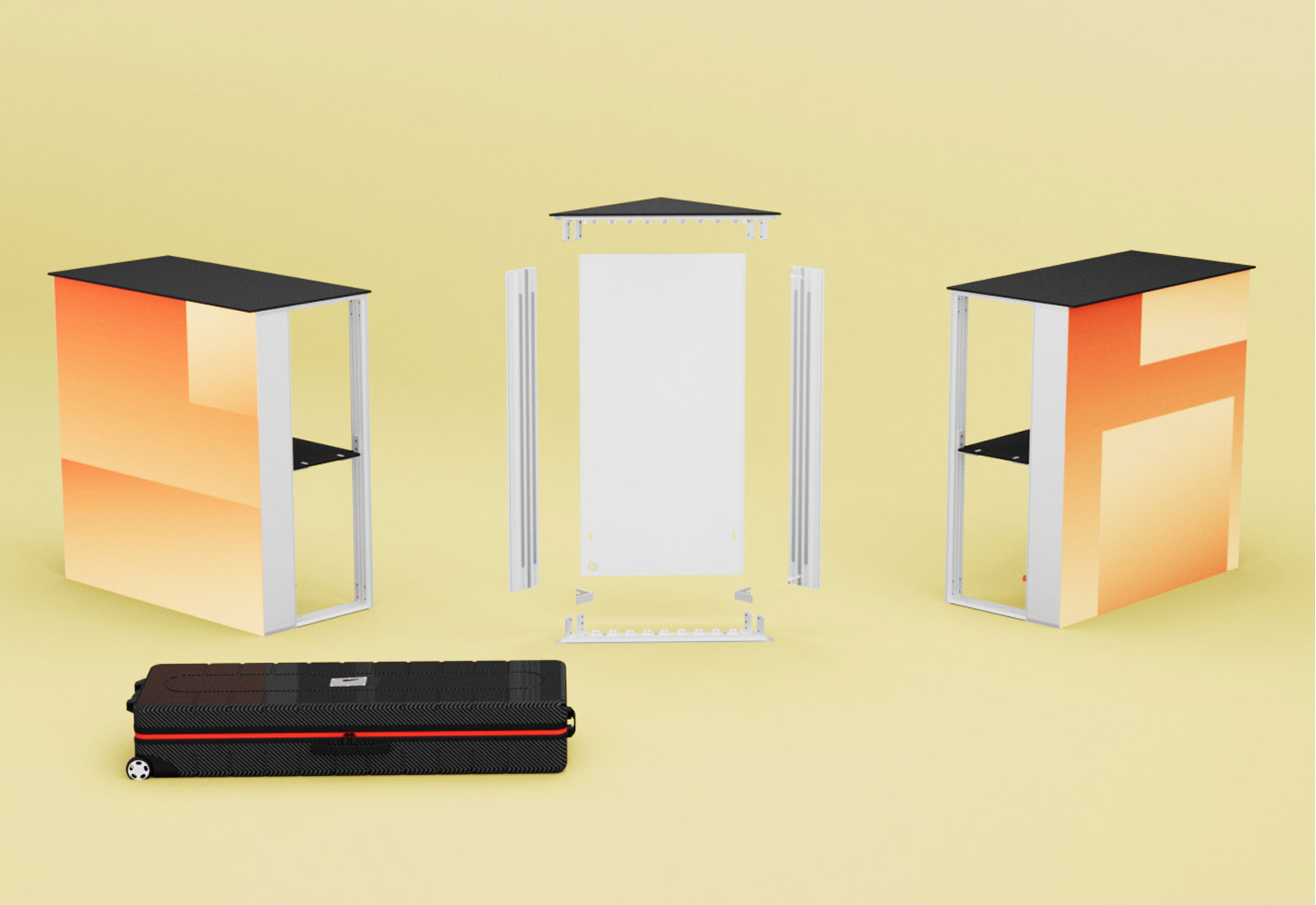 ALU STAR PLUS Corner - Aufbau 1