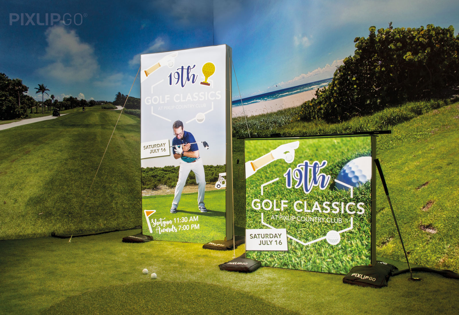 PIXLIP GO Leuchtwand Beispiel 7