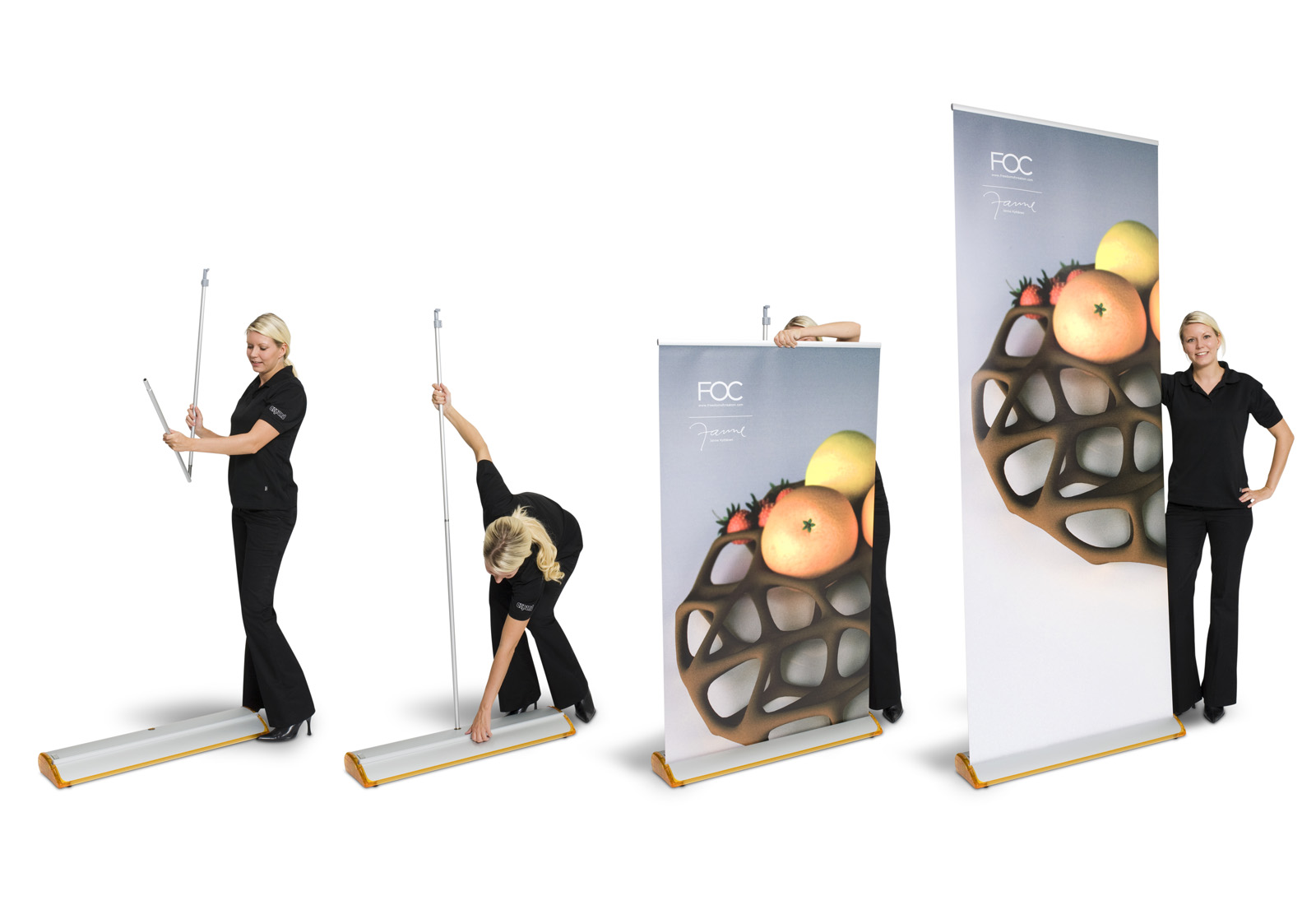 Expand QuickScreen3 RollUp Aufbau
