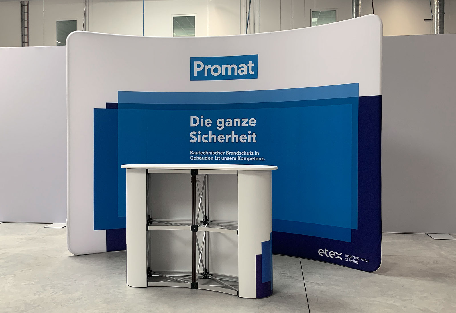 Etex Building Performance GmbH PopUp Theke