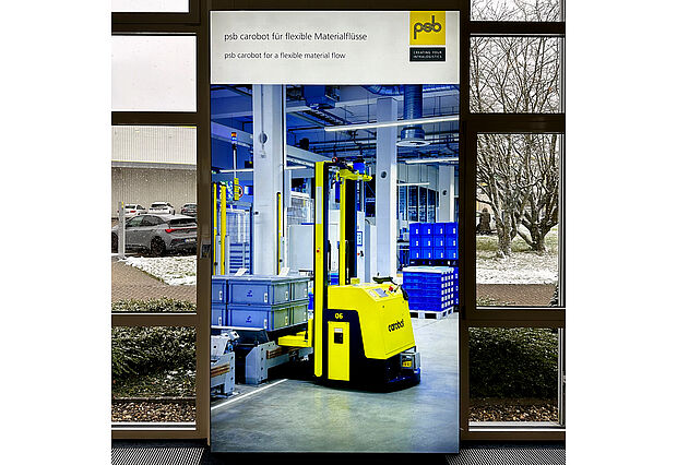psb intralogistics GmbH LED textile frame 3