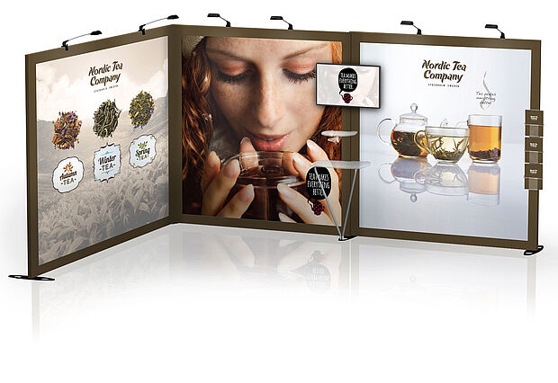 Expand GrandFabric exhibition stand solutions Example 3