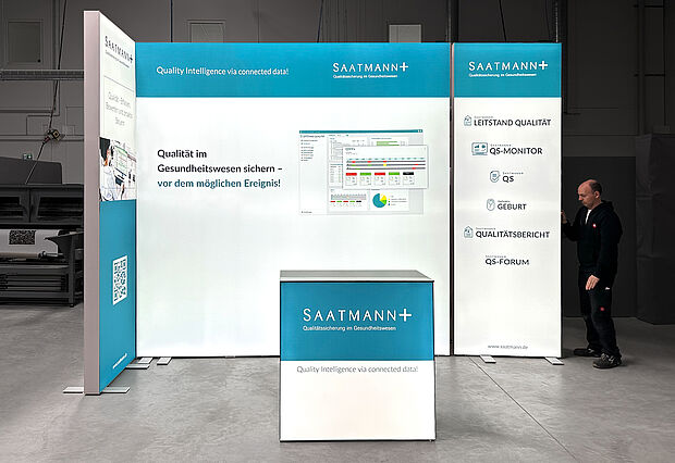 Saatmann GmbH LED-Messestand Saatmann GmbH LED-Messestand