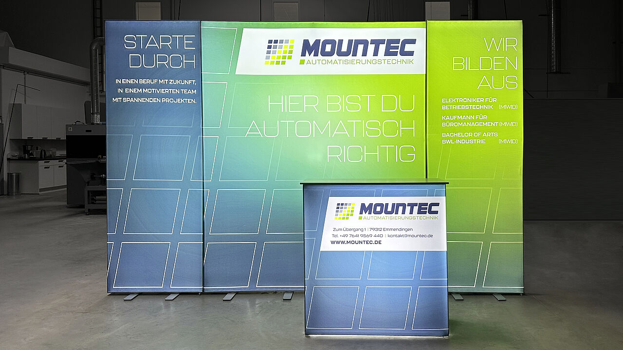 LED-Messestand - ALU LightUp Kundenprojekt 3