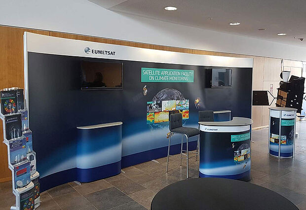 EUMETSAT ISOframe Wave exhibition stand 4