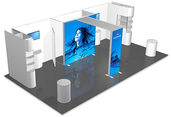 Exhibition stand solutions example