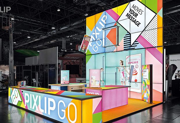 PIXLIP GO Messestand 3