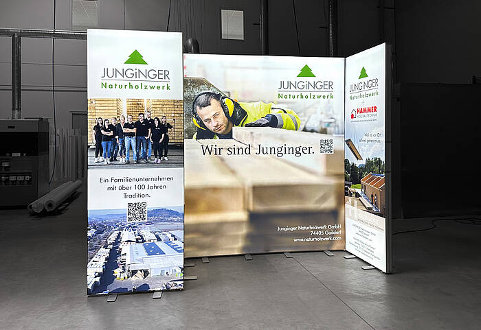 Junginger Naturholzwerk GmbH LED-exhibition stand 3 Junginger Naturholzwerk GmbH LED-exhibition stand 3