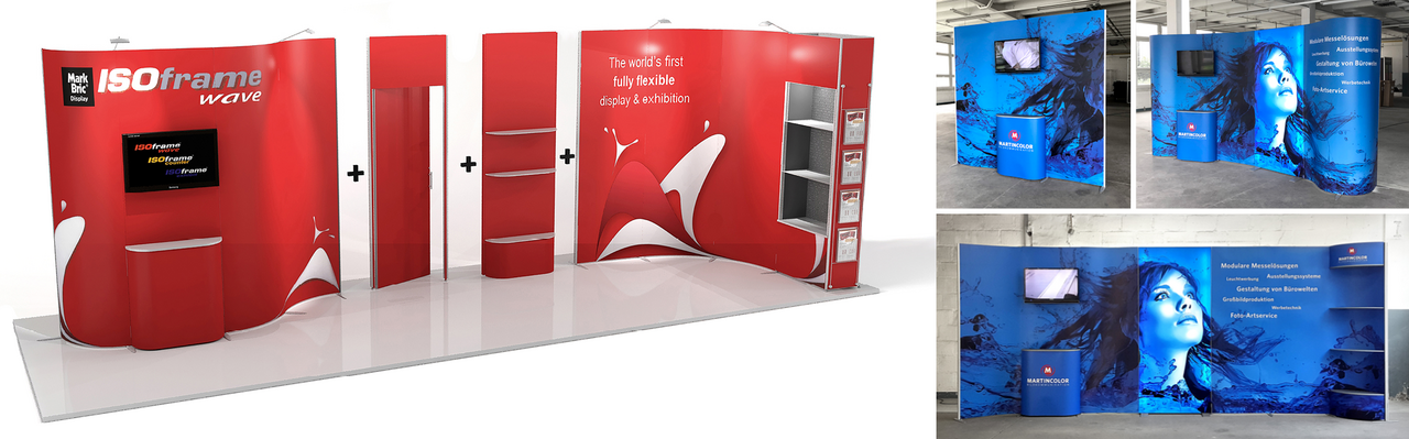 Modularer Messestand