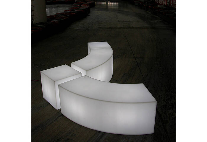 SNAKE seating element Example 3 SNAKE seating element Example 3