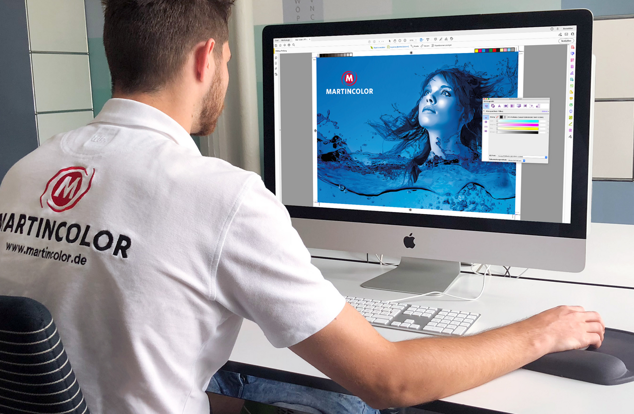 Druckvorstufe bei MARTINCOLOR