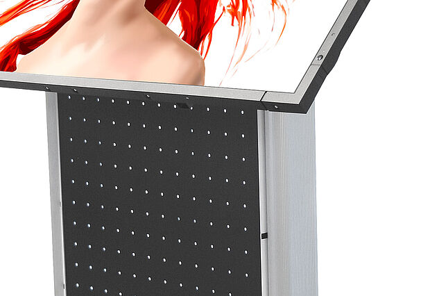 Monitor stand KIOSK - detail Monitor stand KIOSK - detail