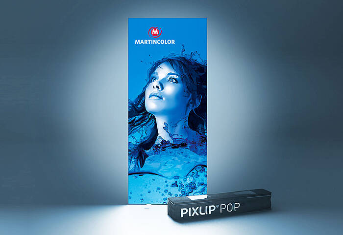 PIXLIP POP LED-RollUp einzeln