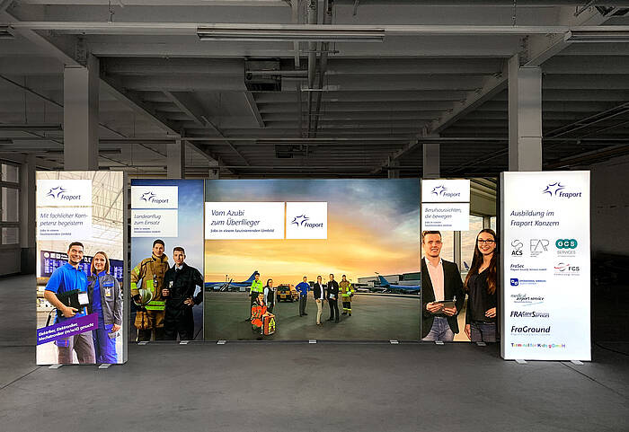 Fraport AG PIXLIP GO LED exhibition stand 2