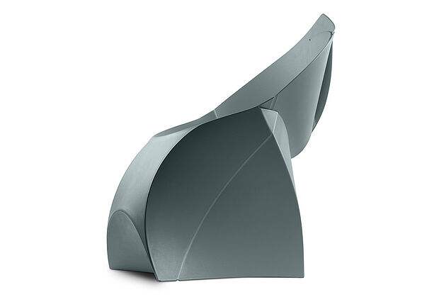 Flux Chair Anthrazit Seitenansicht rechts Flux Chair Anthrazit Seitenansicht rechts