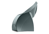 Flux Chair Anthrazit Seitenansicht rechts Flux Chair Anthrazit Seitenansicht rechts