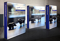 Deutsche Börse LED-Messewand GRID Lightbox 2 Deutsche Börse LED-Messewand GRID Lightbox 2