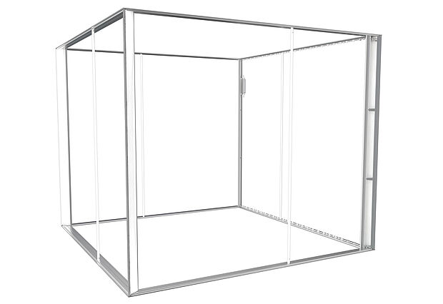 OCTAlumina Eckstand Rahmen 3