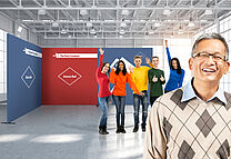 Expand GrandFabric exhibition stand solutions Example 12