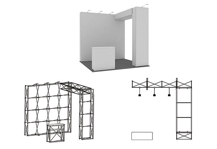 GRID Messestandlösungen Details 2 GRID Messestandlösungen Details 2