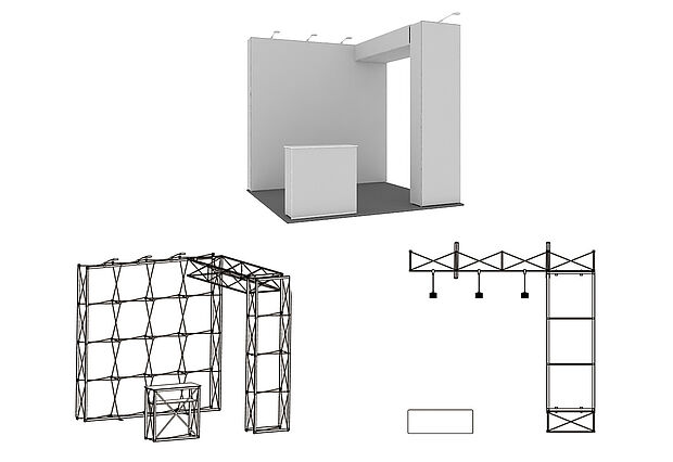 GRID Messestandlösungen Details 2 GRID Messestandlösungen Details 2