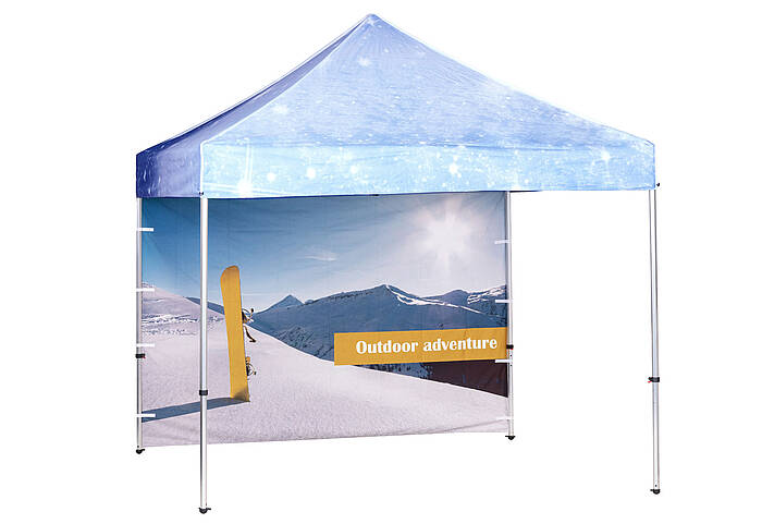 Budget Tent 3x3 with back wall Budget Tent 3x3 with back wall