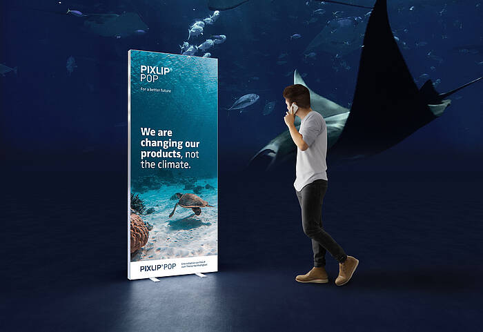 PIXLIP POP LED-RollUp Beispiel 2 PIXLIP POP LED-RollUp Beispiel 2