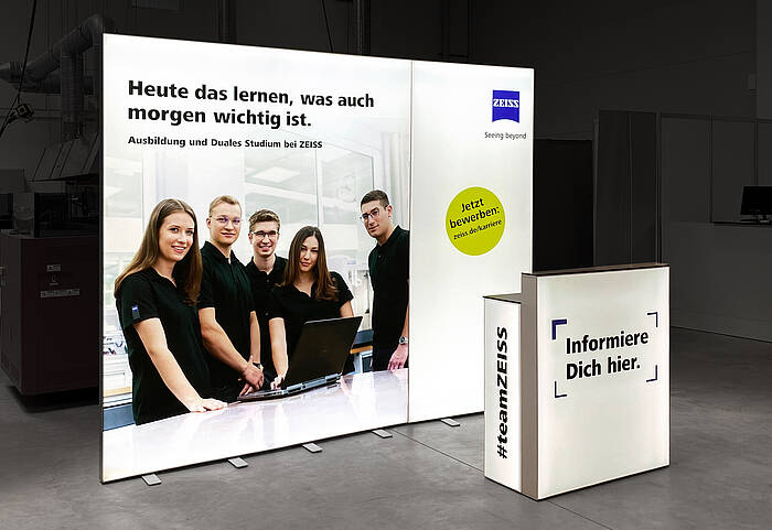 Carl Zeiss LED exhibition stand