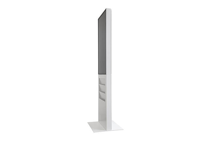 Digital info pillar SMART + side view