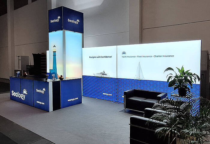 Sealogy LED exhibition stand 1