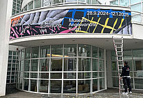 MAK Eclectic Affinities - Facade banner 2 MAK Eclectic Affinities - Facade banner 2