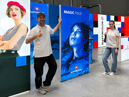 Find the right exhibition wall - MARTINCOLOR showroom