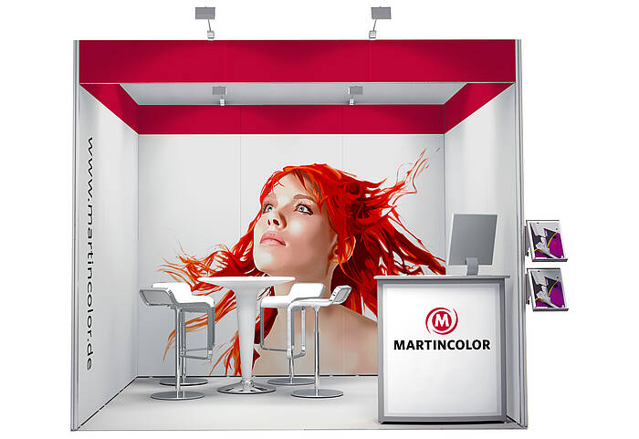 OCTAwall Messestand Kabine OCTAwall Messestand Kabine