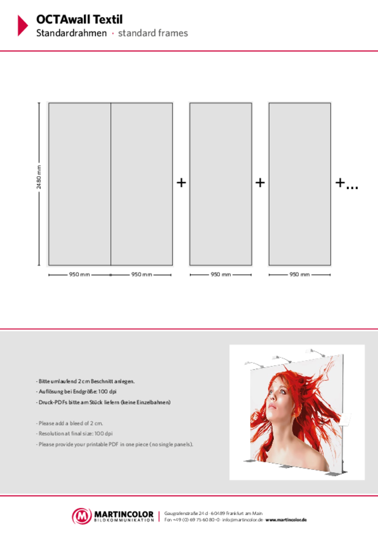 OCTAwall data sheet PDF
