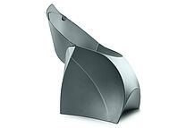 Flux Chair Anthrazit Seitenansicht links Flux Chair Anthrazit Seitenansicht links