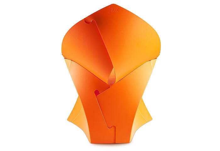 Flux Chair orange back