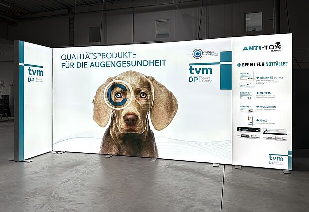 TVM Tiergesundheit GmbH LED-Messestand Ecke TVM Tiergesundheit GmbH LED-Messestand Ecke
