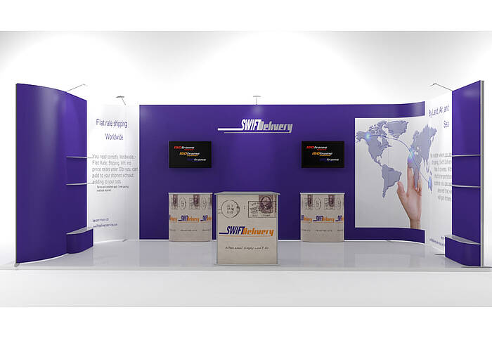 Exhibition stand solutions example 31 Exhibition stand solutions example 31