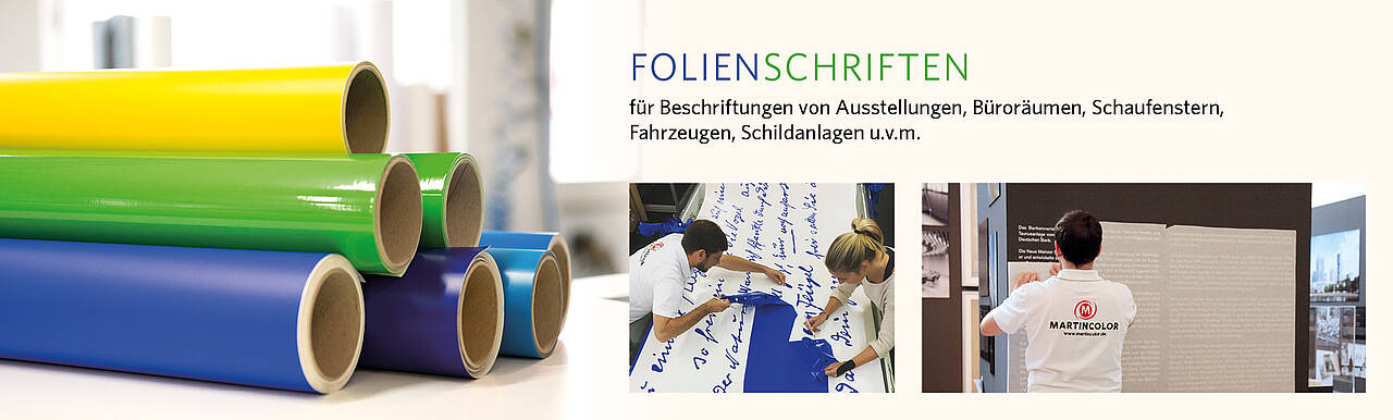 Folienschriften Frankfurt
