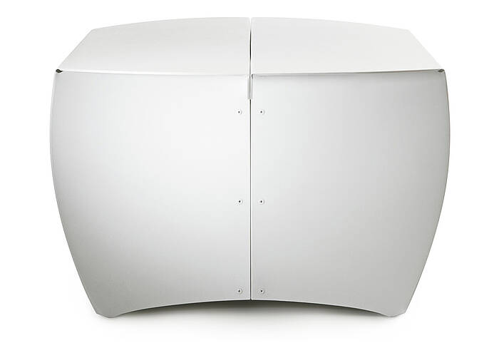 Flux Coffe side view Flux Coffe side view