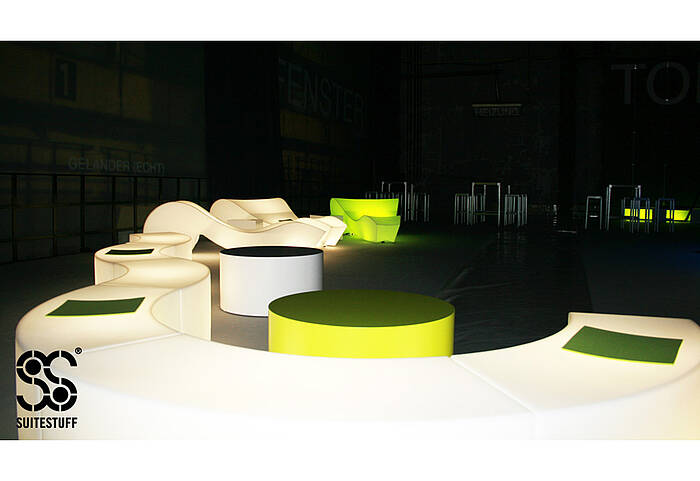 SNAKE seating element Example 10 SNAKE seating element Example 10