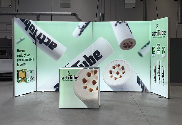 actiTube ALU LightUp LED-Messestand 2 actiTube ALU LightUp LED-Messestand 2
