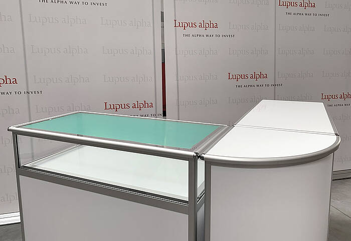 ALU-PRO Counter Vitrine Beispiel 3 ALU-PRO Counter Vitrine Beispiel 3
