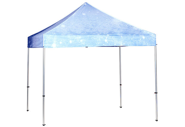 Budget Tent 3x3 with printed roof Budget Tent 3x3 with printed roof