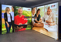EVN AG ALU STAR LED-Messestand 2 EVN AG ALU STAR LED-Messestand 2