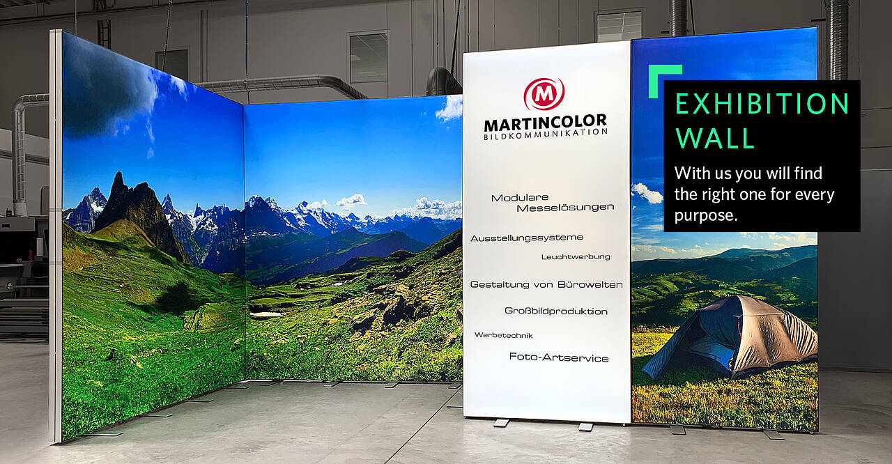 Exhibition wall