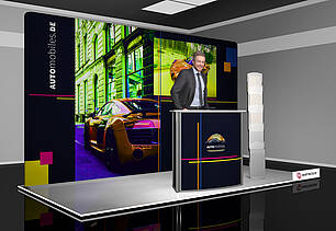 Exhibition Set Budget 7 for 4x2 m stand area