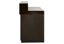 Cordiale counter brown side view Cordiale counter brown side view