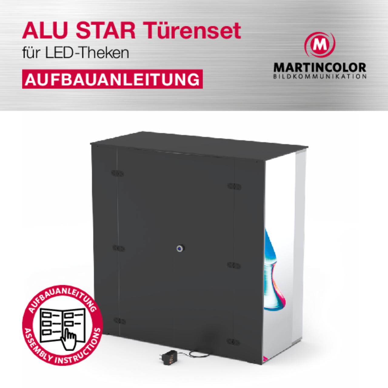 ALU STAR PLUS Counter door set assembly instructions PDF